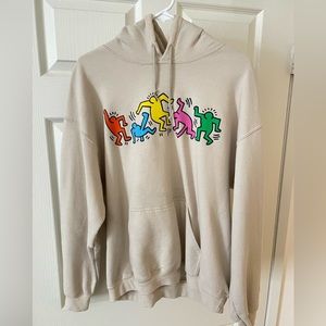 Keith Haring art hoodie